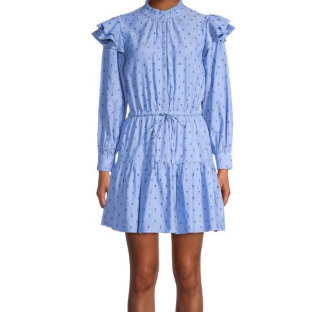 Joie Monesa Ruffle Cotton Dress